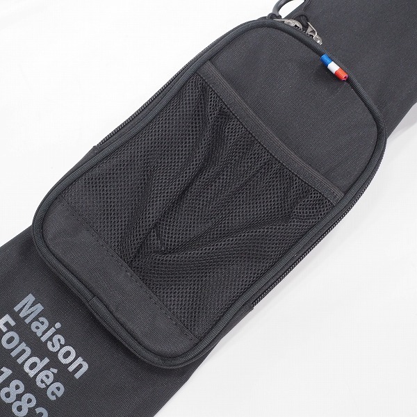 実際に弊社で買取させて頂いたle coq sportif/ルコックスポルティフ ゴルフ QQBTJA31 フード付き スタンド式 2分割クラブケース ブラックの画像 5枚目