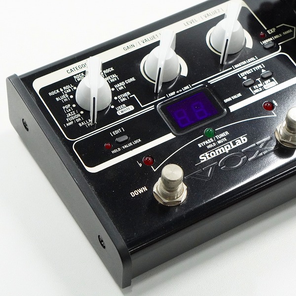 実際に弊社で買取させて頂いたVOX/ヴォックス StompLab SL2G ギター用 コンパクト マルチエフェクター 動作確認済みの画像 1枚目