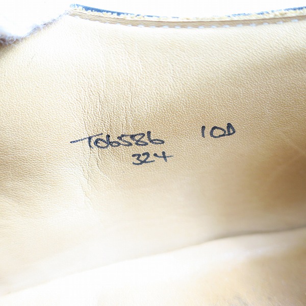 実際に弊社で買取させて頂いたPeal & Co./ピール＆コー ブルックスブラザーズ別注/Brooks Brothersレザーシューズ/10Dの画像 5枚目