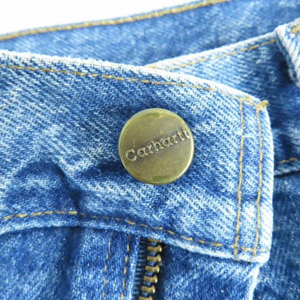 実際に弊社で買取させて頂いたCarhartt/カーハート Relaxed Fit デニムパンツ B160/44×32の画像 6枚目