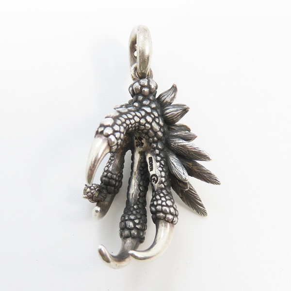 実際に弊社で買取させて頂いた【ギャラ付】Bloody Mary/ブラッディマリー NIGHT RAVEN PENDANT/ナイト レイヴン ペンダントトップの画像 2枚目