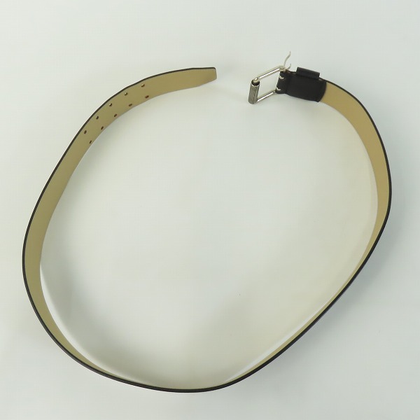 実際に弊社で買取させて頂いたEMPORIO ARMANI/エンポリオアルマーニ 2016秋冬 レザーベルト/Y4S079の画像 7枚目