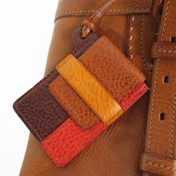 実際に弊社で買取させて頂いたgenten/ゲンテン 2way レザー トートバッグの画像 6枚目