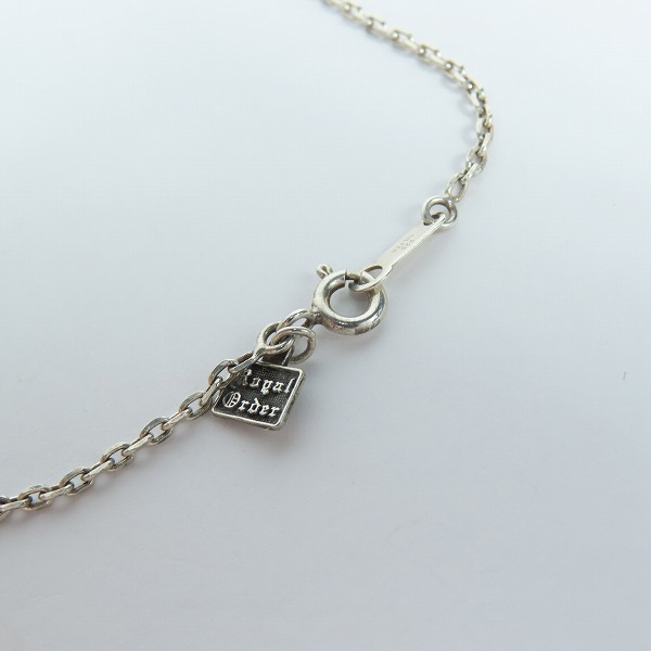 実際に弊社で買取させて頂いたROYAL ORDER/ロイヤルオーダー チェーンネックレスの画像 3枚目