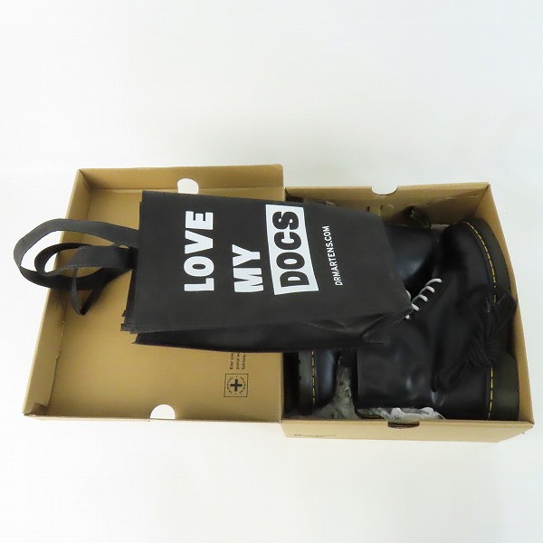実際に弊社で買取させて頂いたDr.Martens/ドクターマーチン 8EYE/8ホール ブーツ 1460/UK9の画像 8枚目
