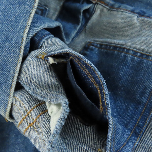 実際に弊社で買取させて頂いたHUNTING WORLD/ハンティングワールド デニムジャケット/Lの画像 4枚目