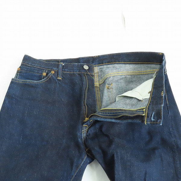 実際に弊社で買取させて頂いたTHE FLAT HEAD/フラットヘッド ブーツカット デニムパンツ LOT.3007/W36L36の画像 2枚目