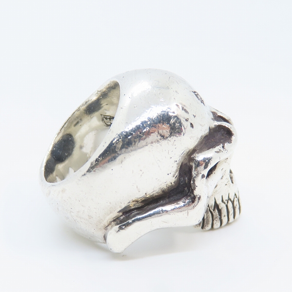 実際に弊社で買取させて頂いたTHIRTEEN DESIGNS/サーティーンデザインズ スカルリング 14-16号の画像 4枚目