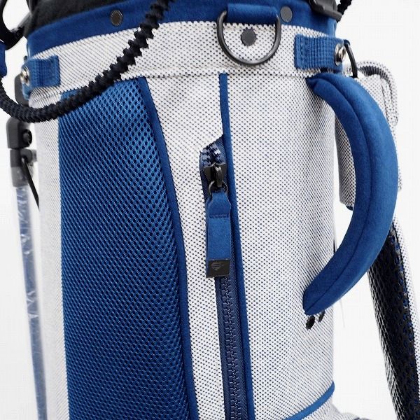 実際に弊社で買取させて頂いた【未使用】BEAMS GOLF/ビームスゴルフ NSG-COTTON CANVAS 8.5型 スタンド式 5分割キャディバッグの画像 5枚目