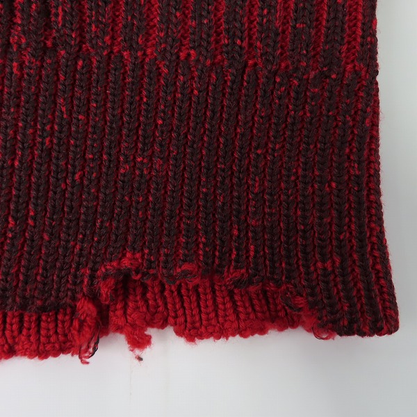 実際に弊社で買取させて頂いたDIESEL BLACK GOLD/ディーゼル ブラックゴールド ケーブルニット Sの画像 6枚目