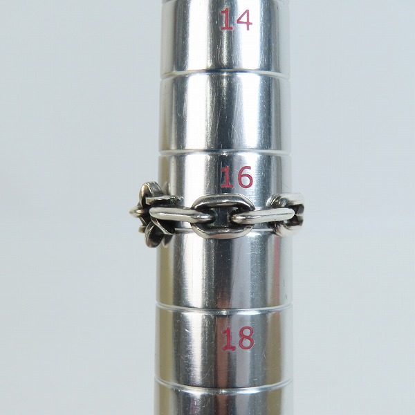 実際に弊社で買取させて頂いたDEAL DESIGN/ディールデザイン スター/チェーン リング 17号の画像 7枚目
