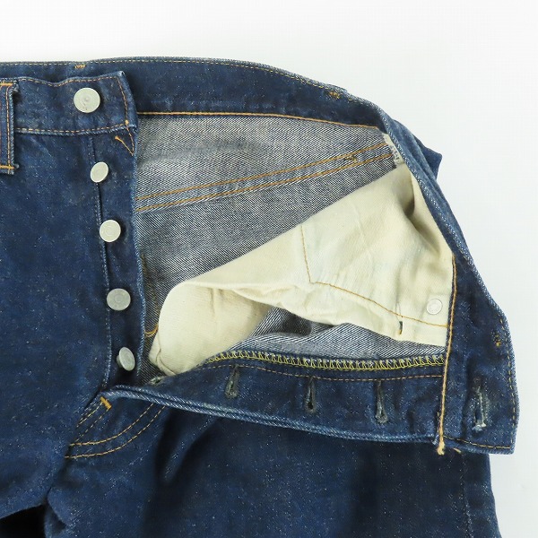 実際に弊社で買取させて頂いたLEVI'S/リーバイス Sタイプ 501/刻印2 ビッグE/長足R/ヴィンテージ/W34L29の画像 4枚目