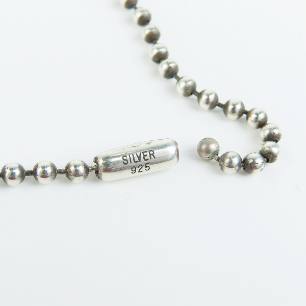 実際に弊社で買取させて頂いたNUMBER (N)INE/ナンバーナイン×Jam Home Made/ジャムホームメイド ハート涙ネックレスの画像 6枚目