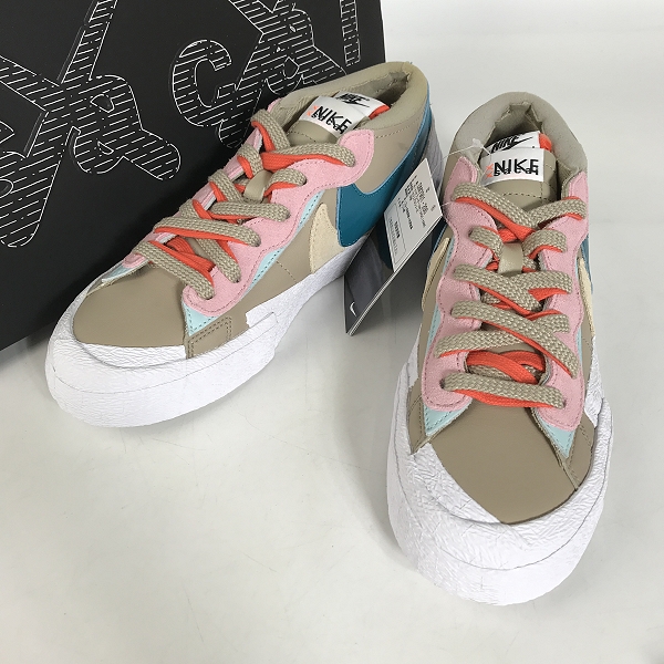 実際に弊社で買取させて頂いた【未使用】NIKE×SACAI×KAWS/ナイキ×サカイ×カウズ BLAZER LOW REED/ブレーザーロー リード DM7901-200/26