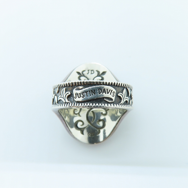 実際に弊社で買取させて頂いたJustin Davis/ジャスティンデイビス LEGENDARY リング 指輪 NEVERMIND THEFUTURE SRJ800/21号の画像 3枚目