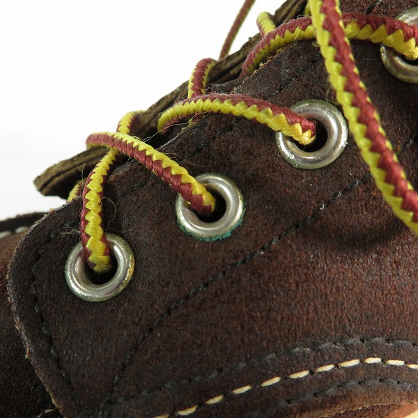 実際に弊社で買取させて頂いたREDWING/レッドウィング クラシックワーク 6インチ モックトゥ ブーツ 8878/US7の画像 8枚目