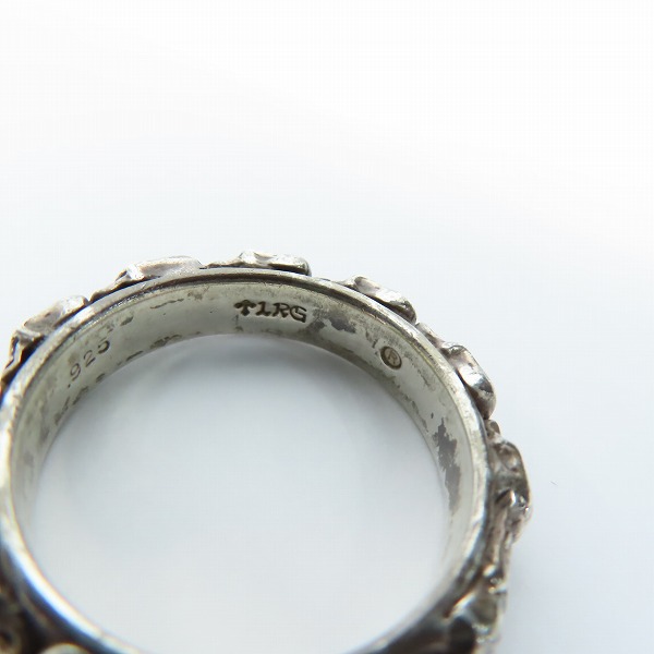 実際に弊社で買取させて頂いたLoree Rodkin/ローリーロドキン スカルバンド リング 21号の画像 4枚目