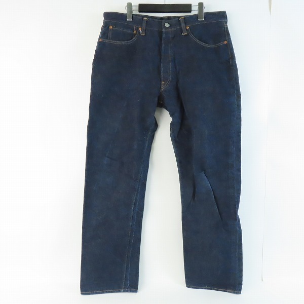 実際に弊社で買取させて頂いたDENIME×WAREHOUSE/ドゥニーム×ウェアハウス Lot.221 ボタンフライ デニムパンツ/ジーンズ/W38L32