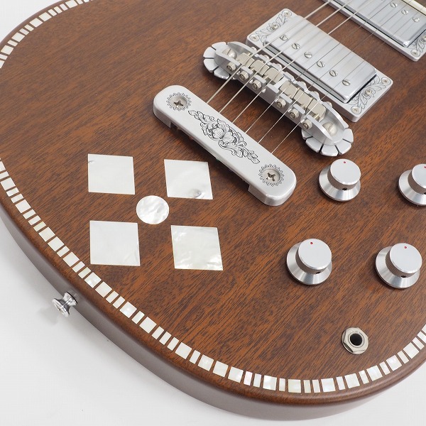 実際に弊社で買取させて頂いた★【美品】Zemaitis/ゼマイティス A24SU DC NATURAL PEARL DIAMOND エレキギター ハードケース付の画像 7枚目