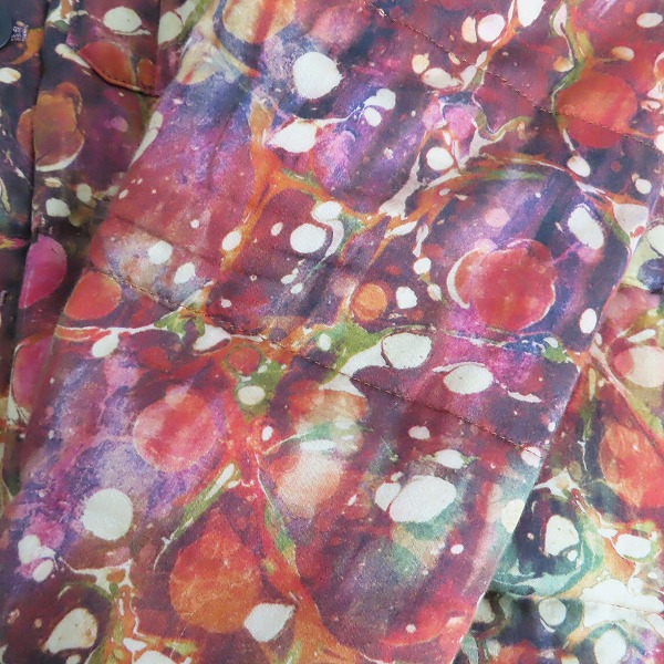 実際に弊社で買取させて頂いたPaul Smith BLACK/ポールスミス 総柄 ダウンジャケット PM-BM-62851/Mの画像 4枚目