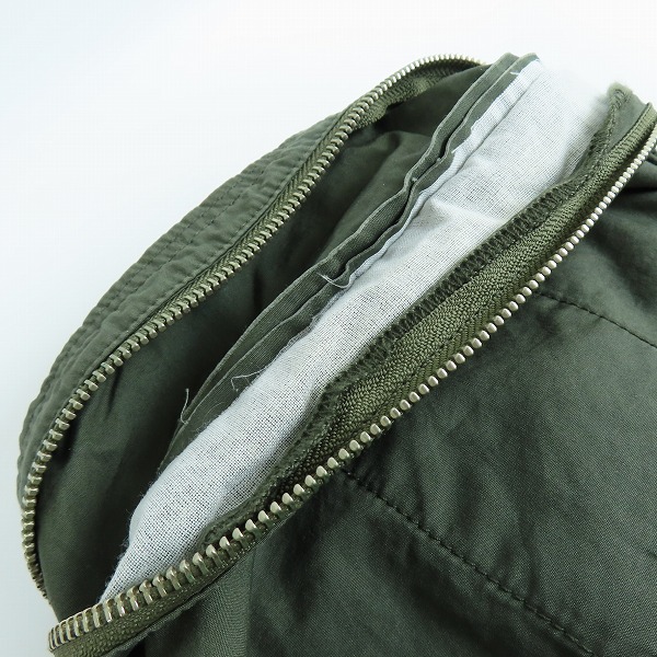 実際に弊社で買取させて頂いたALPHA INDUSTRIES/アルファインダストリーズ URBAN RESEARCH ID 別注 ミリタリージャケット TA1130-8149/Lの画像 7枚目