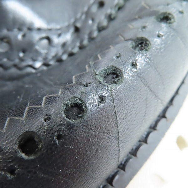 実際に弊社で買取させて頂いたCOLE HAAN/コールハーン ZEROGRAND/ゼログランド 黒 レザー C20720 10Mの画像 9枚目