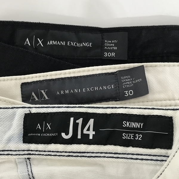 実際に弊社で買取させて頂いた【おまとめ/未使用含む】ARMANI EXCHANGE/アルマーニエクスチェンジ デニムパンツの画像 1枚目