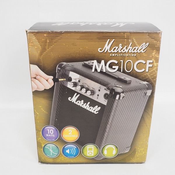 実際に弊社で買取させて頂いたMarshall/マーシャル MG10CF ギターアンプ コンボアンプ 【動作確認済】の画像 7枚目