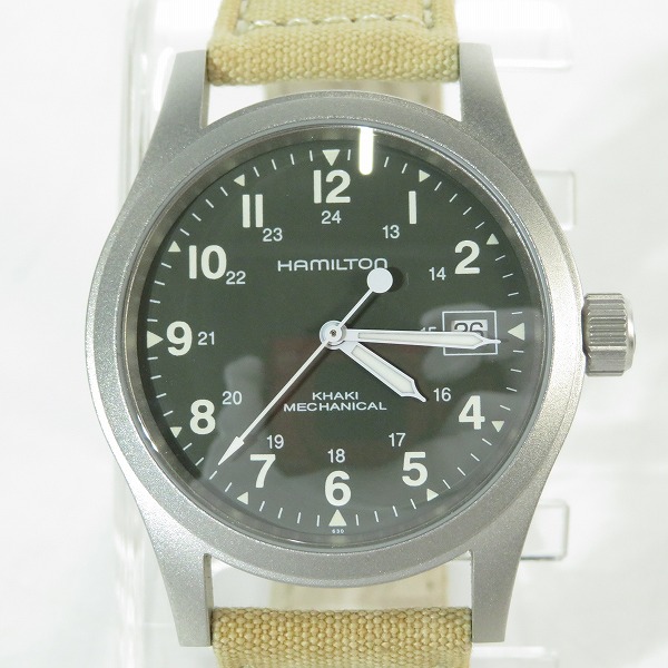 実際に弊社で買取させて頂いたHAMILTON/ハミルトン カーキ フィールド 手巻き 腕時計/ウォッチ H694190