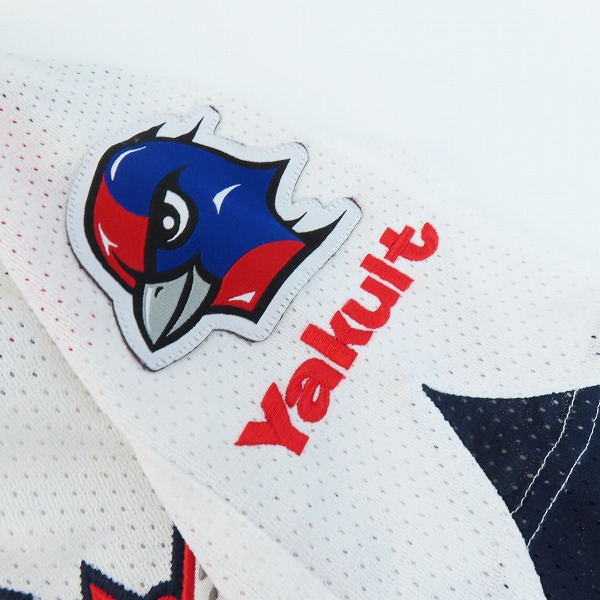 実際に弊社で買取させて頂いた(3)ZETT×BEAMS/ゼット×ビームス 東京ヤクルトスワローズ レプリカユニフォーム #19 石川雅規 YSRP2/フリー(XL)の画像 4枚目