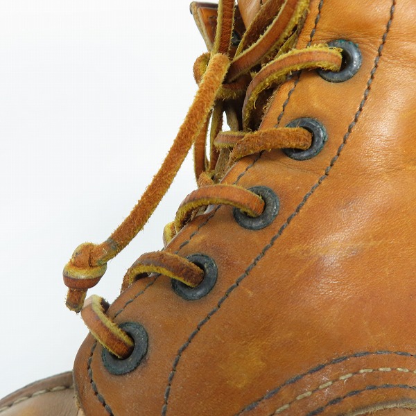 実際に弊社で買取させて頂いたRED WING/レッドウィング アイリッシュセッター 羽根タグ ブーツ 875/10.5Dの画像 8枚目