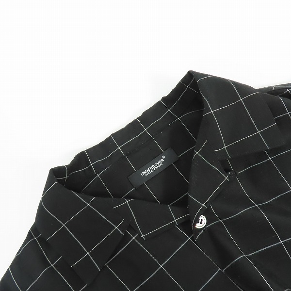 実際に弊社で買取させて頂いたUNDERCOVER/アンダーカバー半袖シャツ レーヨン UC1C4402-2/2 4の画像 4枚目