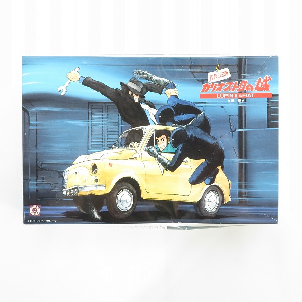 実際に弊社で買取させて頂いた【未組立】MR.HOBBY/ミスターホビー 1/24 ルパン三世 カリオストロの城 LUPIN III&FIAT 襲撃/プラモデル