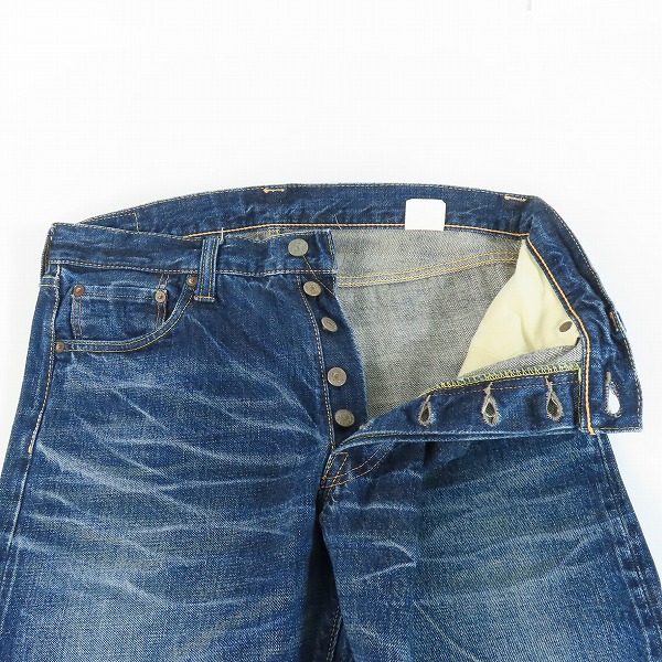 実際に弊社で買取させて頂いたSUGAR CANE/シュガーケーン ロン スター ジーンズ/デニムパンツ 902/W33 L31の画像 2枚目