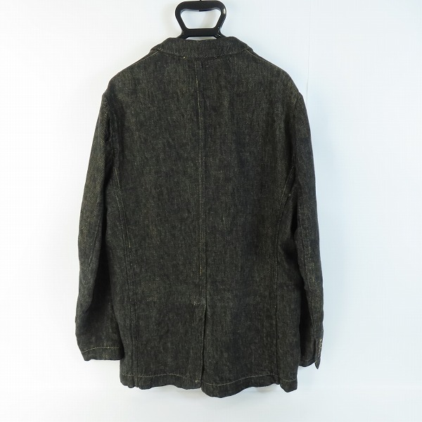 実際に弊社で買取させて頂いたC.P.COMPANY/シーピーカンパニー リネン/麻 テーラード ジャケット/52の画像 1枚目