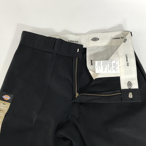 実際に弊社で買取させて頂いた【未使用】DICKIES/ディッキーズ DOUBLE KNEE WORK PANTS-BLACK/ワークパンツ 85283-BK/W30L32の画像 6枚目