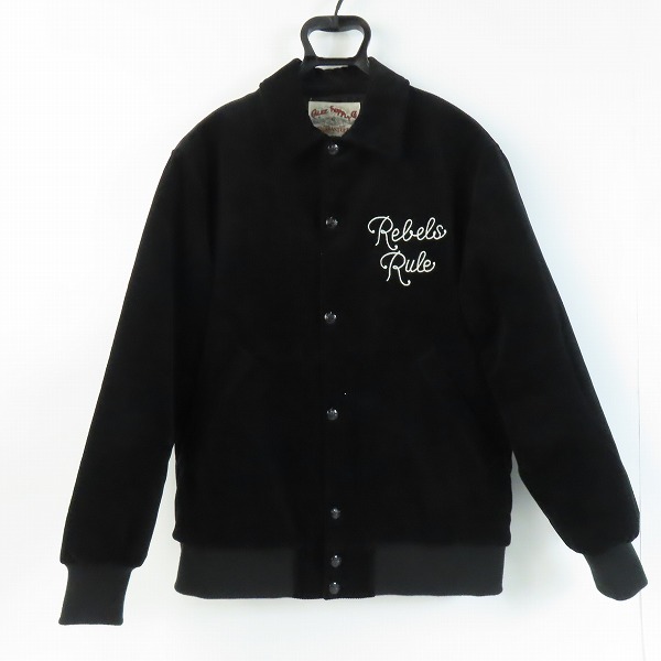 実際に弊社で買取させて頂いたCALEE/キャリー EMBROIDERY CORDUROY AWARD TYPE JACKET コーデュロイ アワードジャケット CL-23AW059 M