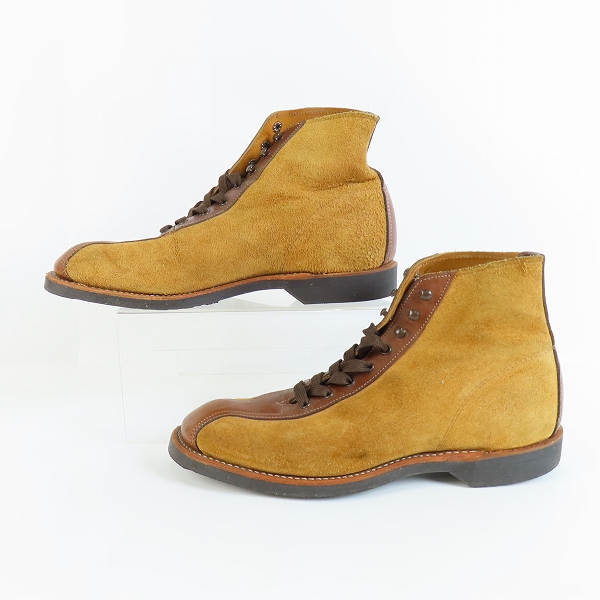 実際に弊社で買取させて頂いたRED WING/レッドウィング OUTING BOOT/アウティングブーツ 8827/US9の画像 3枚目