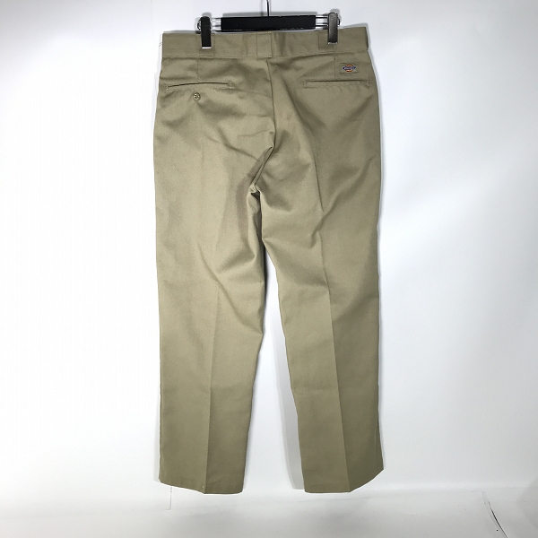 実際に弊社で買取させて頂いたDickies/ディッキーズ ワークパンツ/チノパン ワークパンツ カーキ 874KH 34X30の画像 1枚目