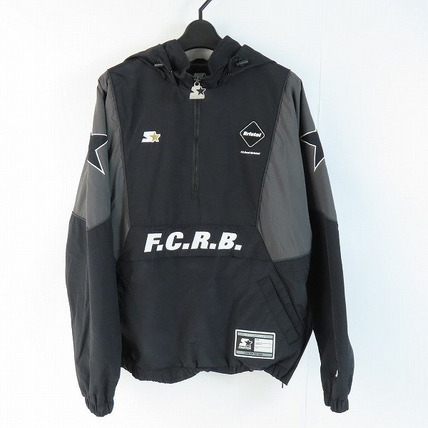 実際に弊社で買取させて頂いたF.C.Real Bristol×STARTER BLACK LABEL /エフシーレアルブリストル ×スターター 20SS ANORAK JACKET FCRB-192137 /S