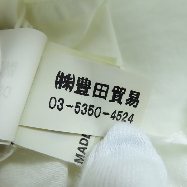 実際に弊社で買取させて頂いたC.P.COMPANY/シーピーカンパニー 長袖シャツ ホワイト /Lの画像 6枚目