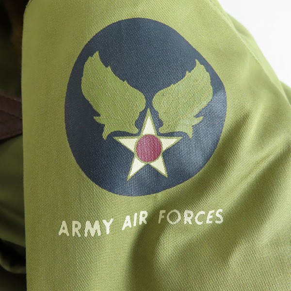 実際に弊社で買取させて頂いたTHE REAL McCOY'S/リアルマッコイズ ROUGH WEAR CLOTHING B-15A フライトジャケット 34の画像 4枚目