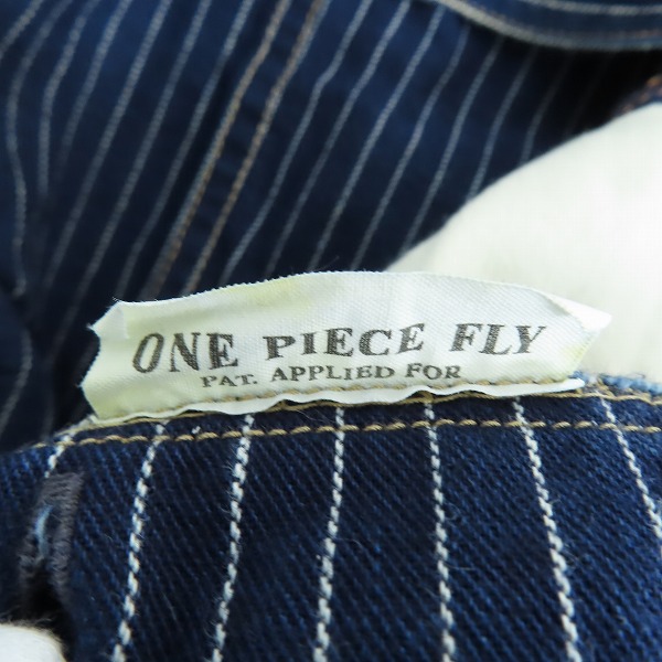 実際に弊社で買取させて頂いたThe REAL McCOY'S/ザ リアルマッコイズ THE DOUBLE DIAMOND/ザダブルダイアモンド ストライプパンツ 32-36の画像 3枚目