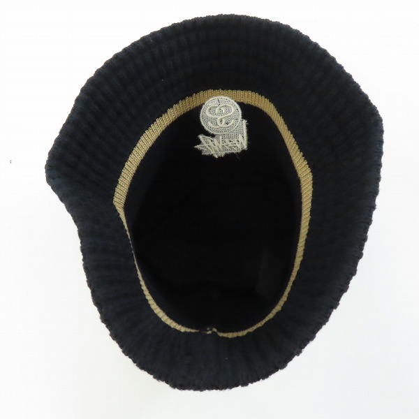 実際に弊社で買取させて頂いたSTUSSY/ステューシー ロゴ刺繍 コットン バケットハット の画像 5枚目