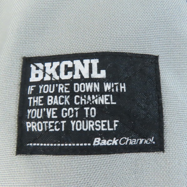 実際に弊社で買取させて頂いたBack Channel/バックチャンネル ジップアップ ジャケット/Mの画像 4枚目