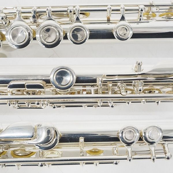 実際に弊社で買取させて頂いたYAMAHA/ヤマハ YFL-221/YFL221 フルート 日本製 ハードケース・ケースカバー付の画像 5枚目