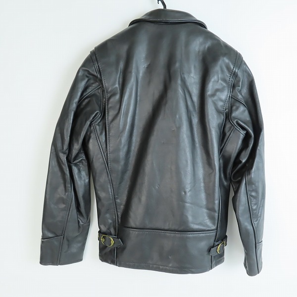 実際に弊社で買取させて頂いたSCHOTT/ショット ボアライナー付き シングルレザーライダースジャケット /34の画像 1枚目