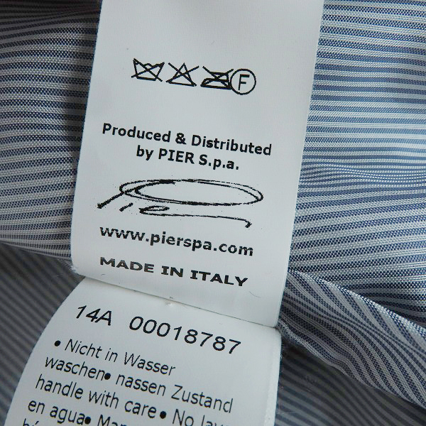 実際に弊社で買取させて頂いたBAND OF OUTSIDERS/バンドオブアウトサイダーズ レザー ブルゾン/1の画像 4枚目