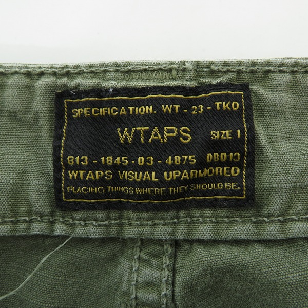 実際に弊社で買取させて頂いたWTAPS/ダブルタップス JUNGLE SKINNY スキニー カーゴパンツ 151GWDT-PTM09/1の画像 4枚目