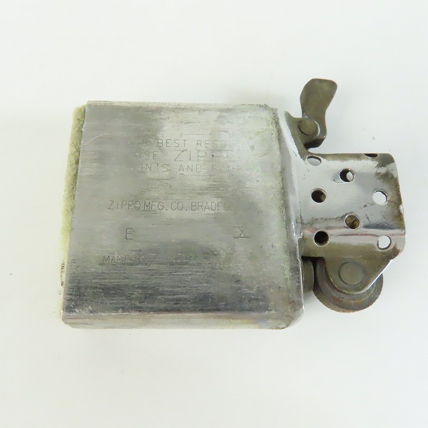 実際に弊社で買取させて頂いたZIPPO/ジッポー HARLEY-DAVIDSON/ハーレーダビッドソン クロウ メタル貼り No.1630 1994年製の画像 5枚目